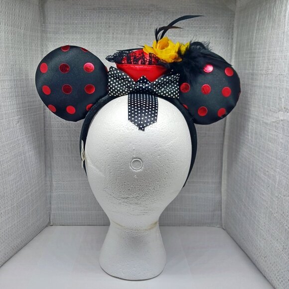 Disney Parks Dapper Day Minnie Mouse Ears - Picture 2 of 3